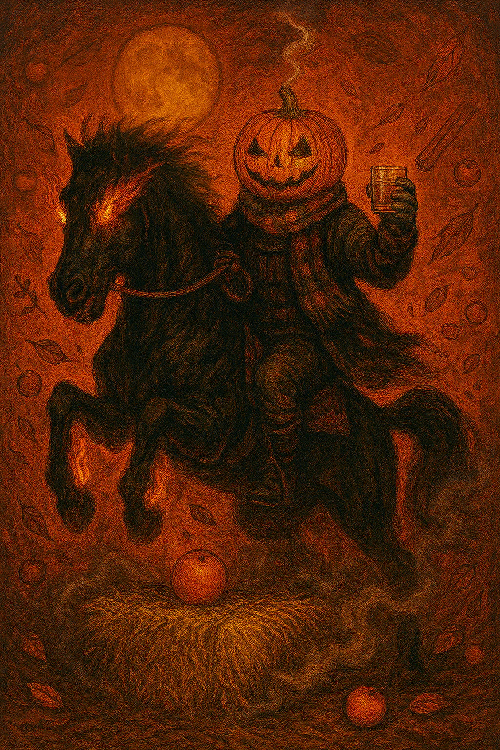 Aventish Orange Dusk By Polysnifferous