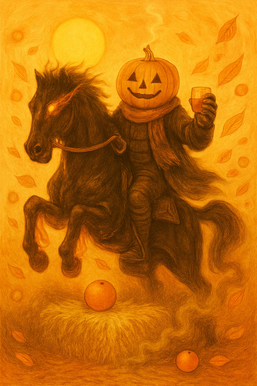 Aventish Orange Dawn By Polysnifferous