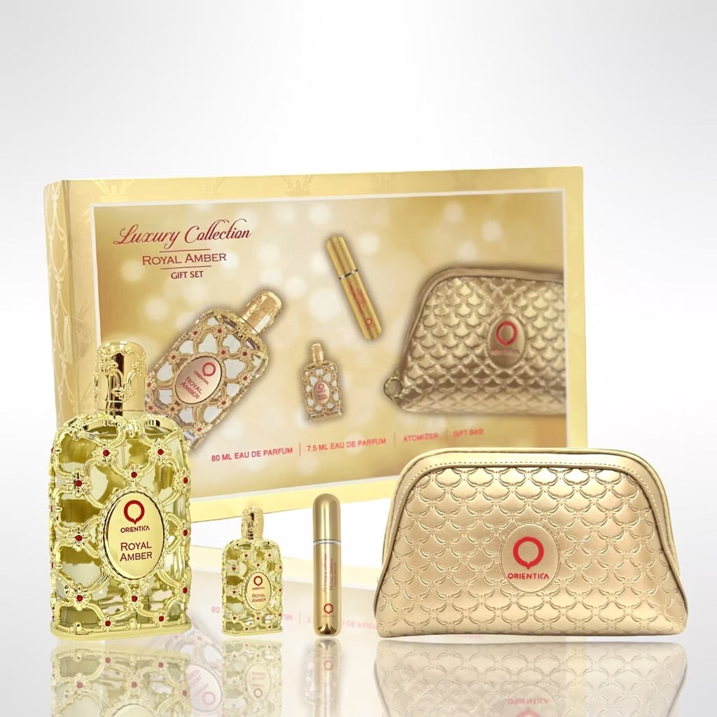 Orientica - Royal Amber gift set bags