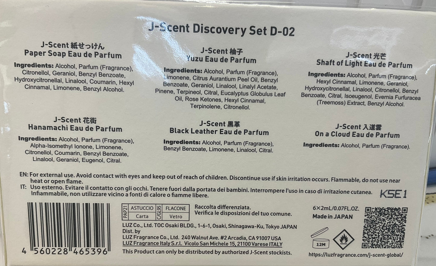 Iconic Discovery Set by J-Scent