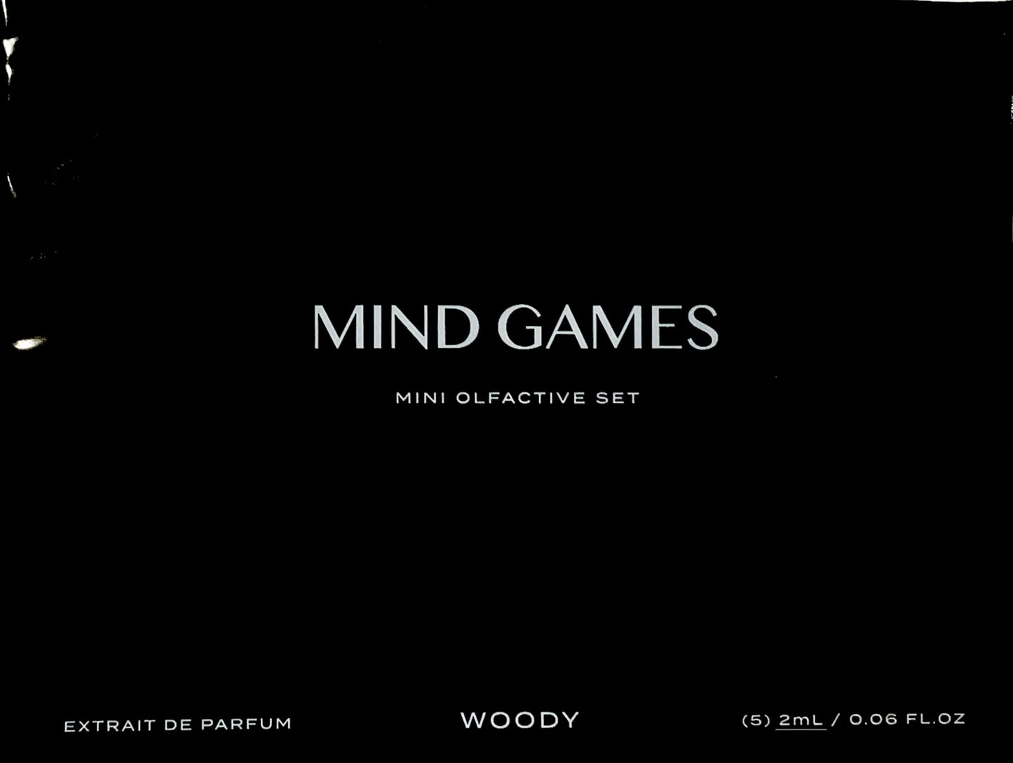 Woody Mini Olfactive Set by Mind Games