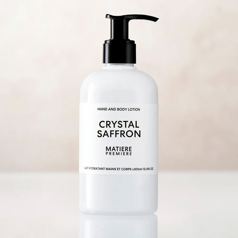 Crystal Saffron Hand & Body Lotion by Matiere Premiere