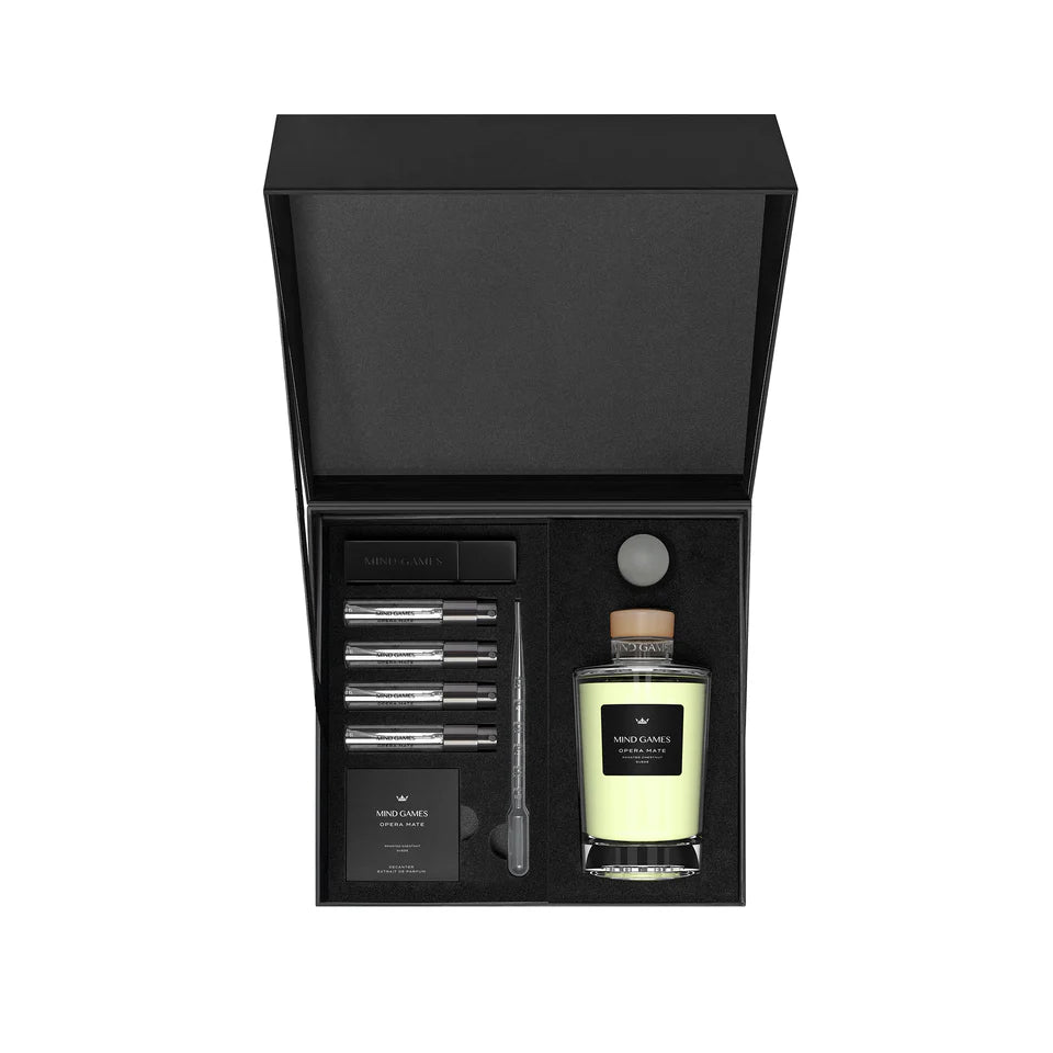 Opera Mate Crystal Decanter Set By Mind Games