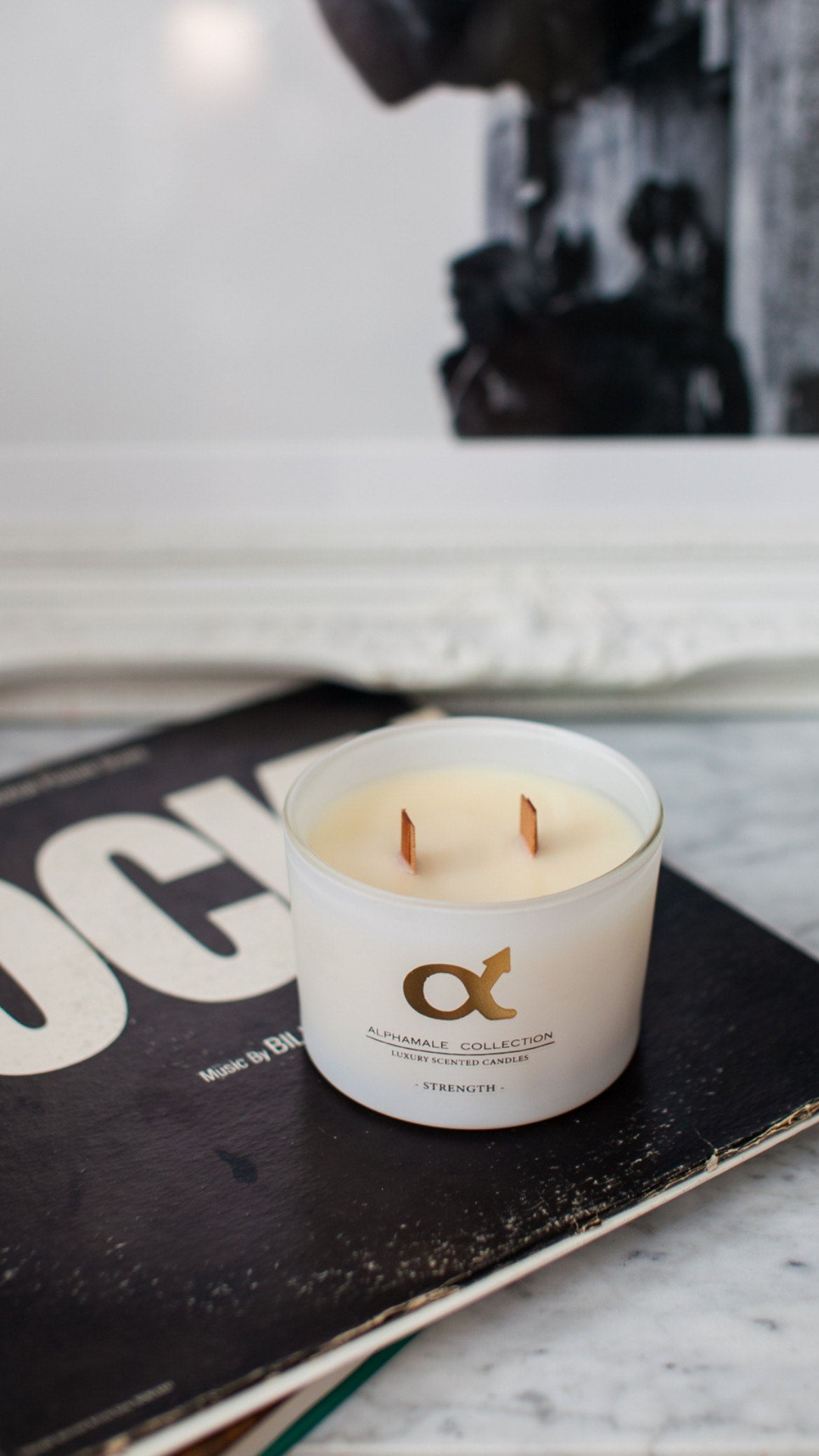 Alphamale Luxury Scented Candle – Strength