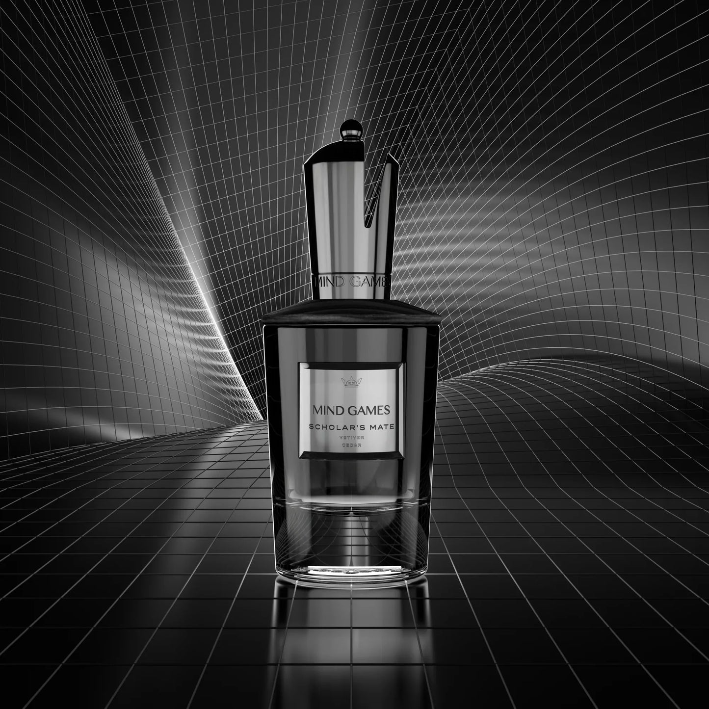 Mind Games Scholar's Mate Extrait de Parfum - Obispo negro, 3.4 oz.