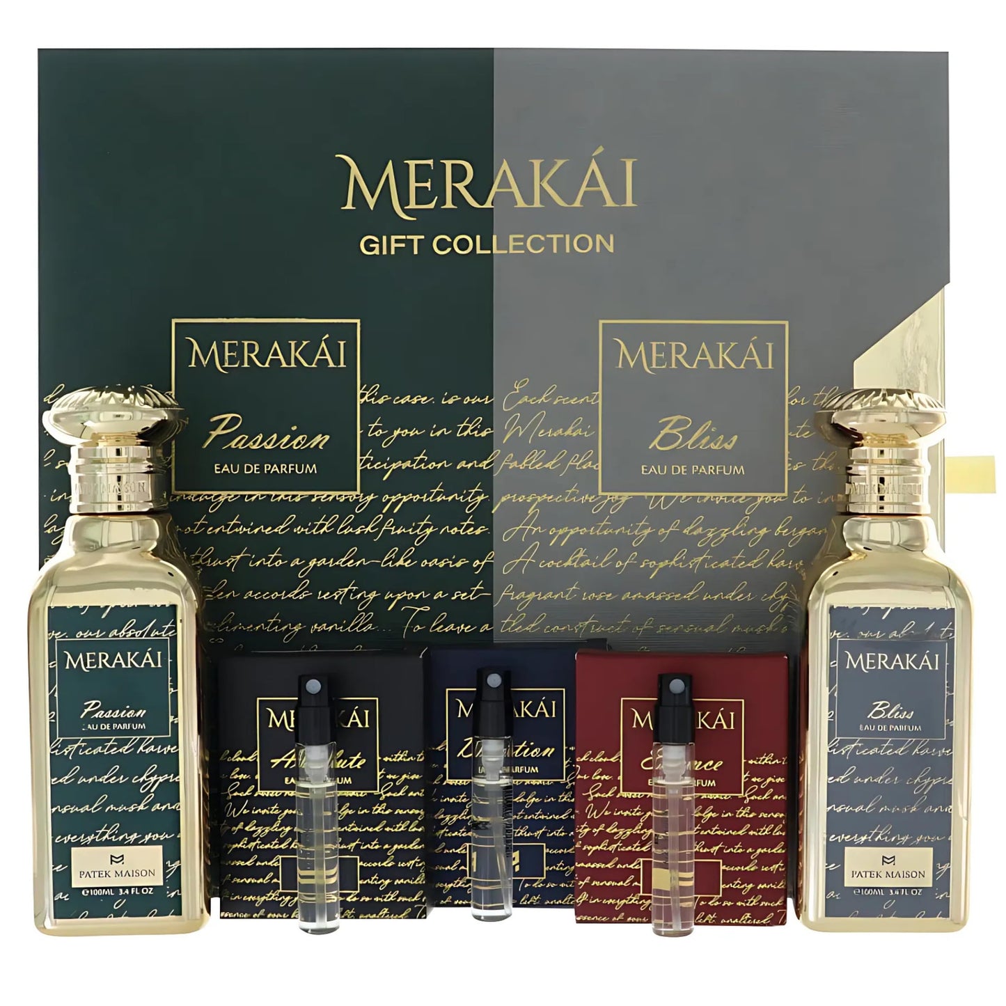 5 PIECE GIFT SET -PASSION 3.4 OZ & BLISS 3.4 OZ
