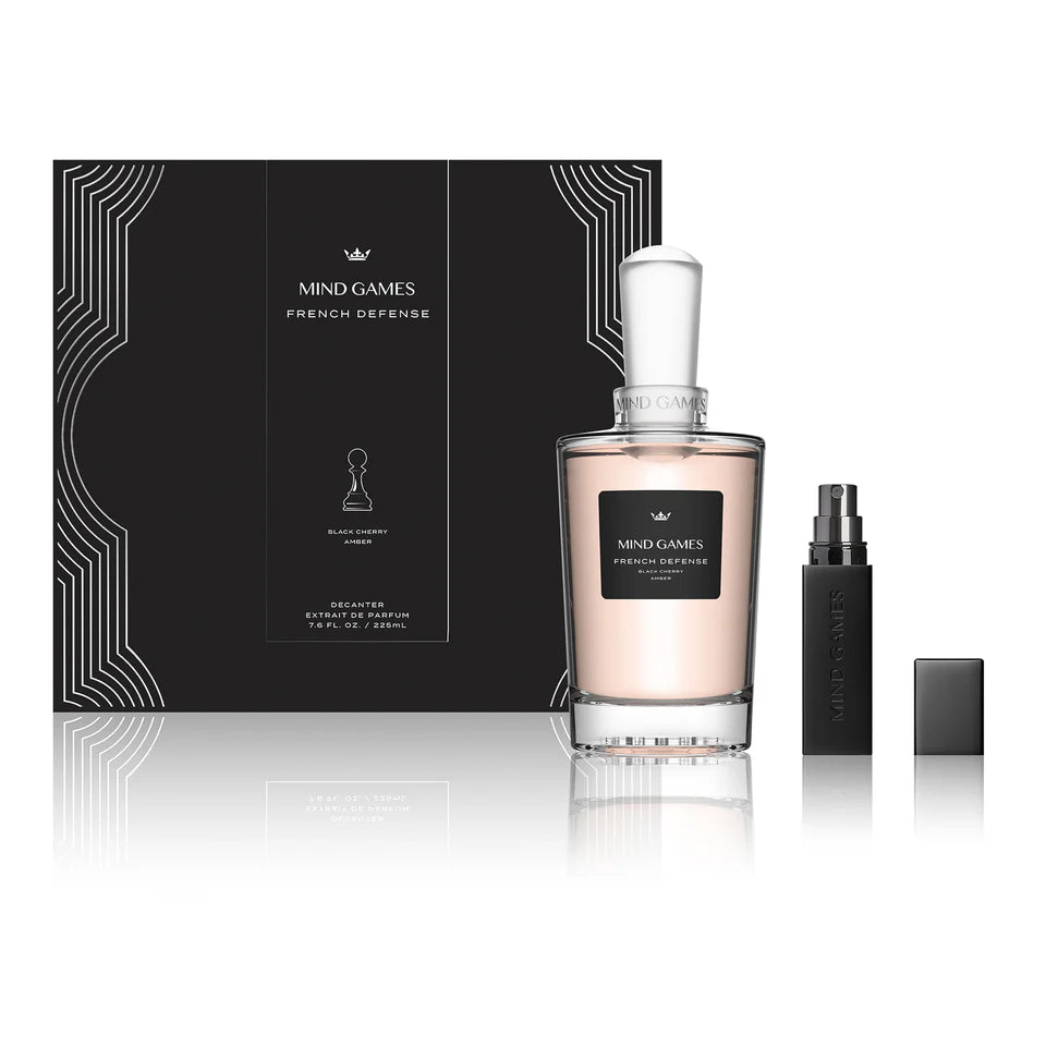 French Defense Crystal Decanter Set By Mind Games