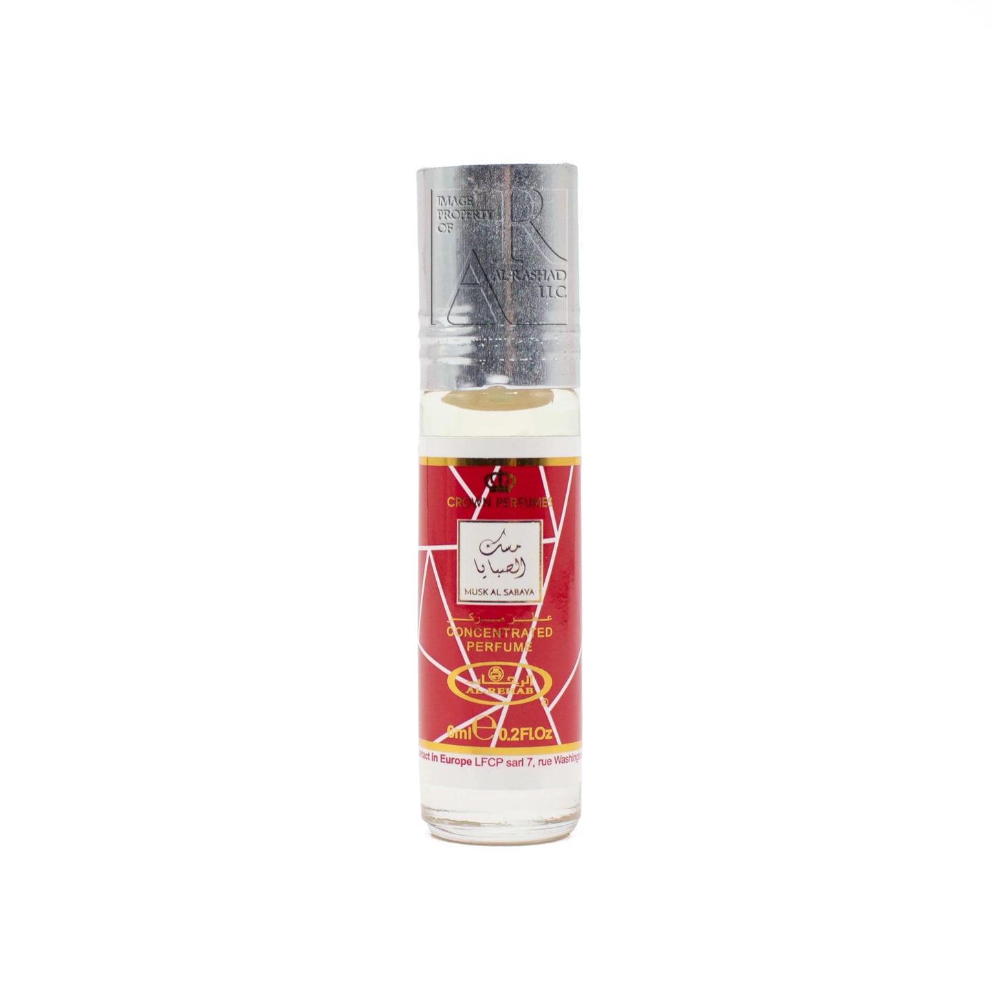 Almizcle Al Sabaya - Aceite de perfume roll-on de 6 ml (.2 oz) de Al-Rehab