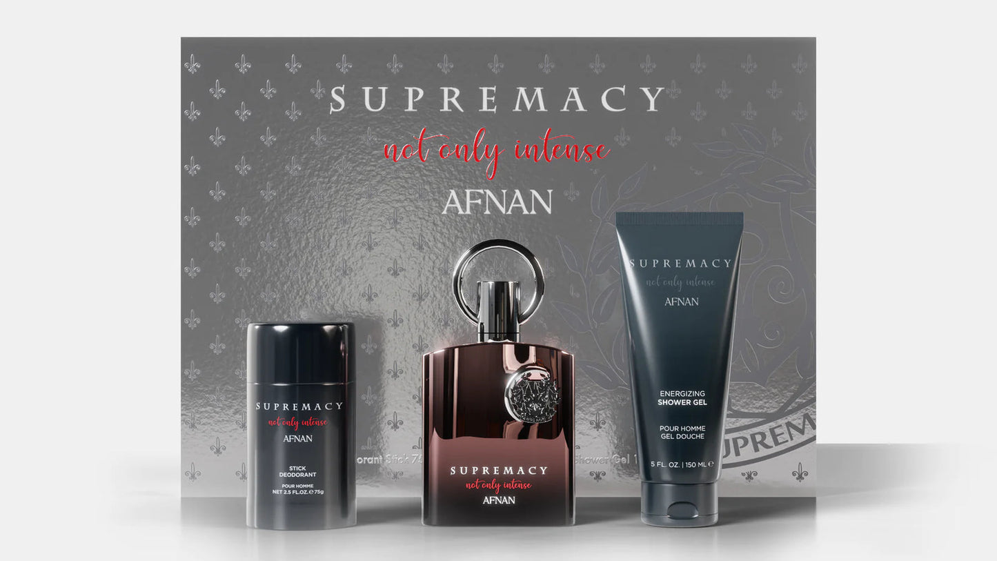 Gift Set Supremacy Not Only Intense by Afnan