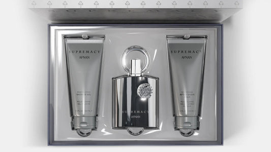 Gift Set Supremacy Silver by Afnan