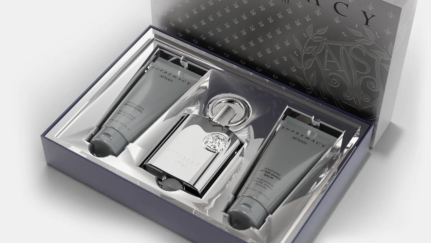 Gift Set Supremacy Silver by Afnan