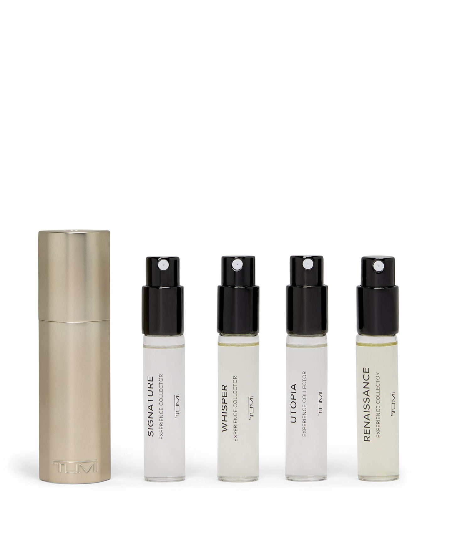TUMI Experience Collector Discovery Set 4x0.25oz/7.5ml