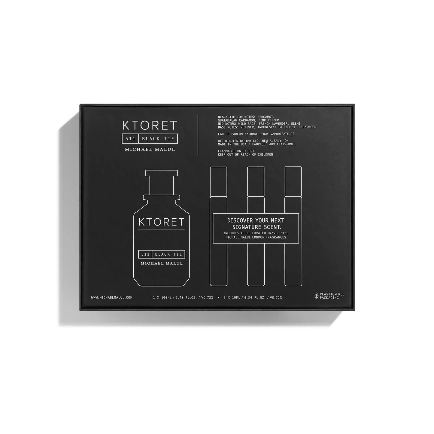 Black Tie Gift Set by Michael Malul