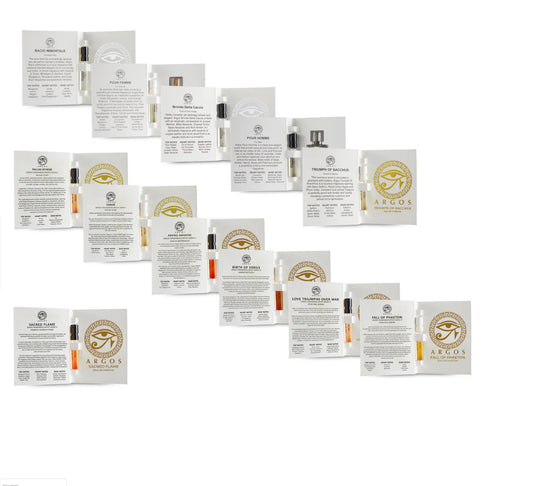 Argos SAMPLE PACK Of 12 Fragrances