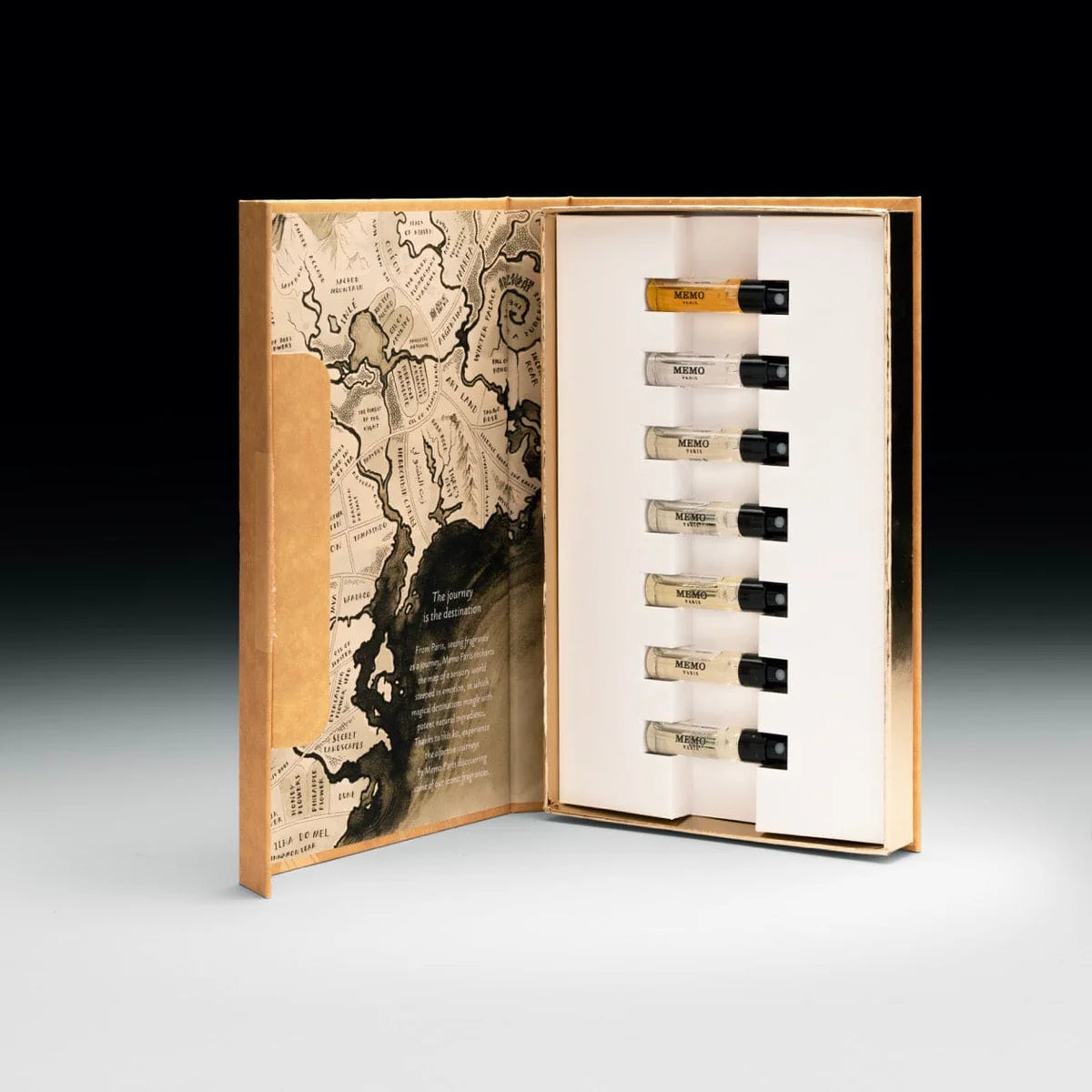 Journey book with 7 samples by Memo Paris