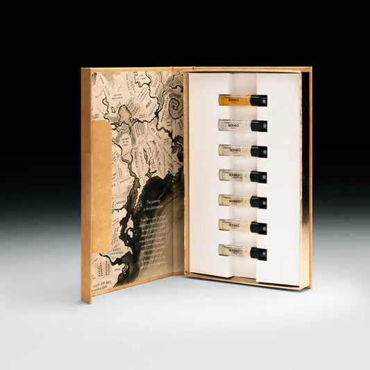 Journey book with 7 samples by Memo Paris