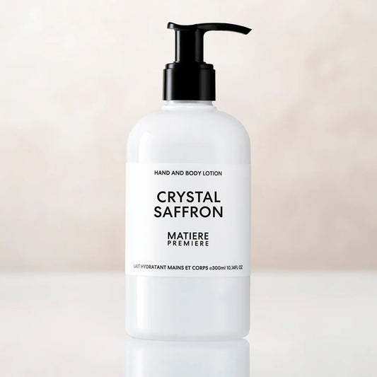 Crystal Saffron Hand & Body Lotion by Matiere Premiere