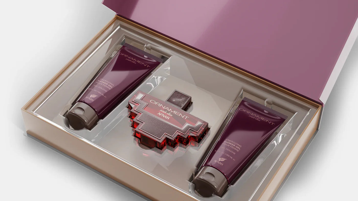 Ornament Purple Allure 3 Piece Set By Afnan