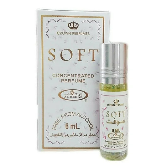 Aceite de perfume suave de 6 ml de Al Rehab 