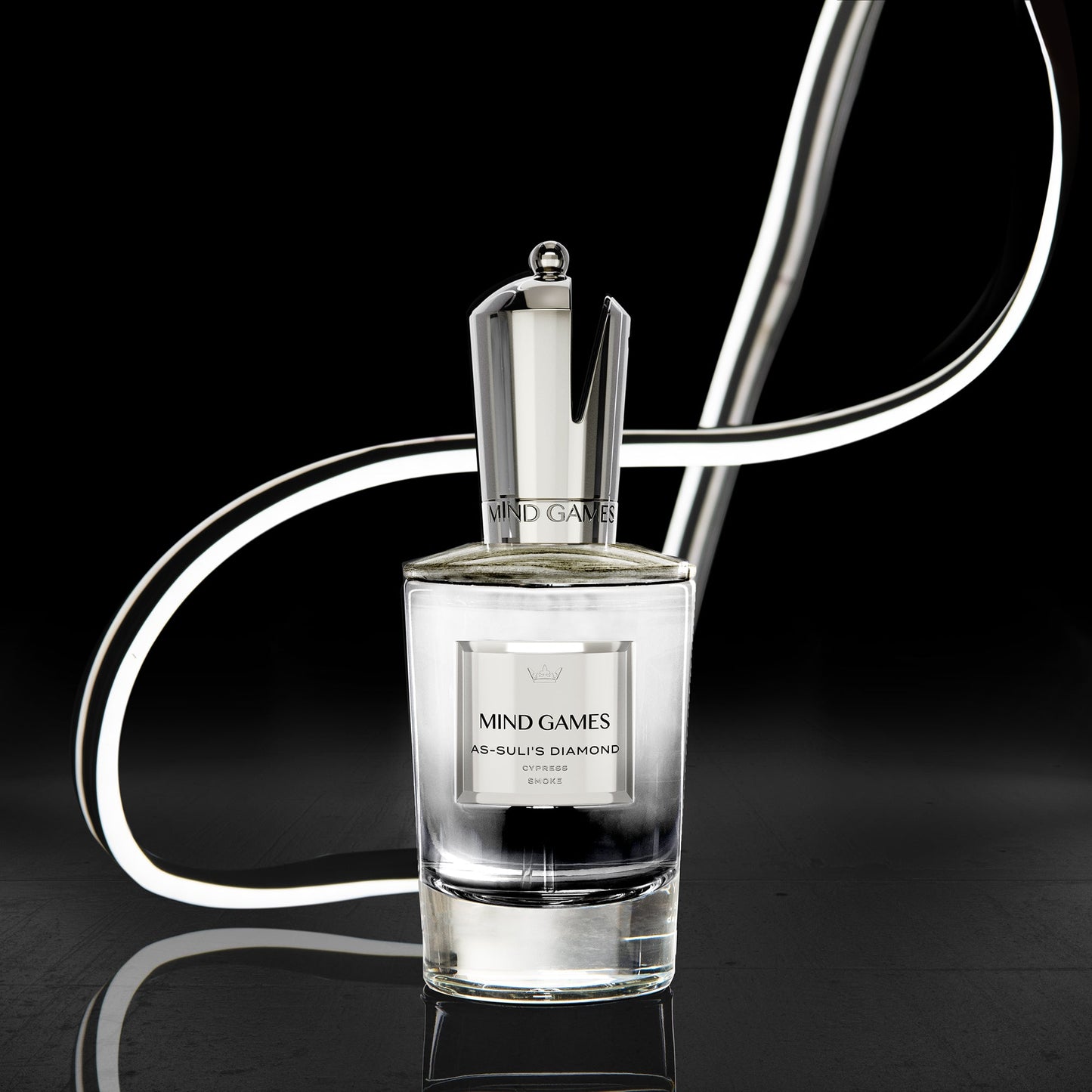 Mind Games As-Suli's Diamond Extrait de Parfum - Obispo de plata, 3.4 oz. 