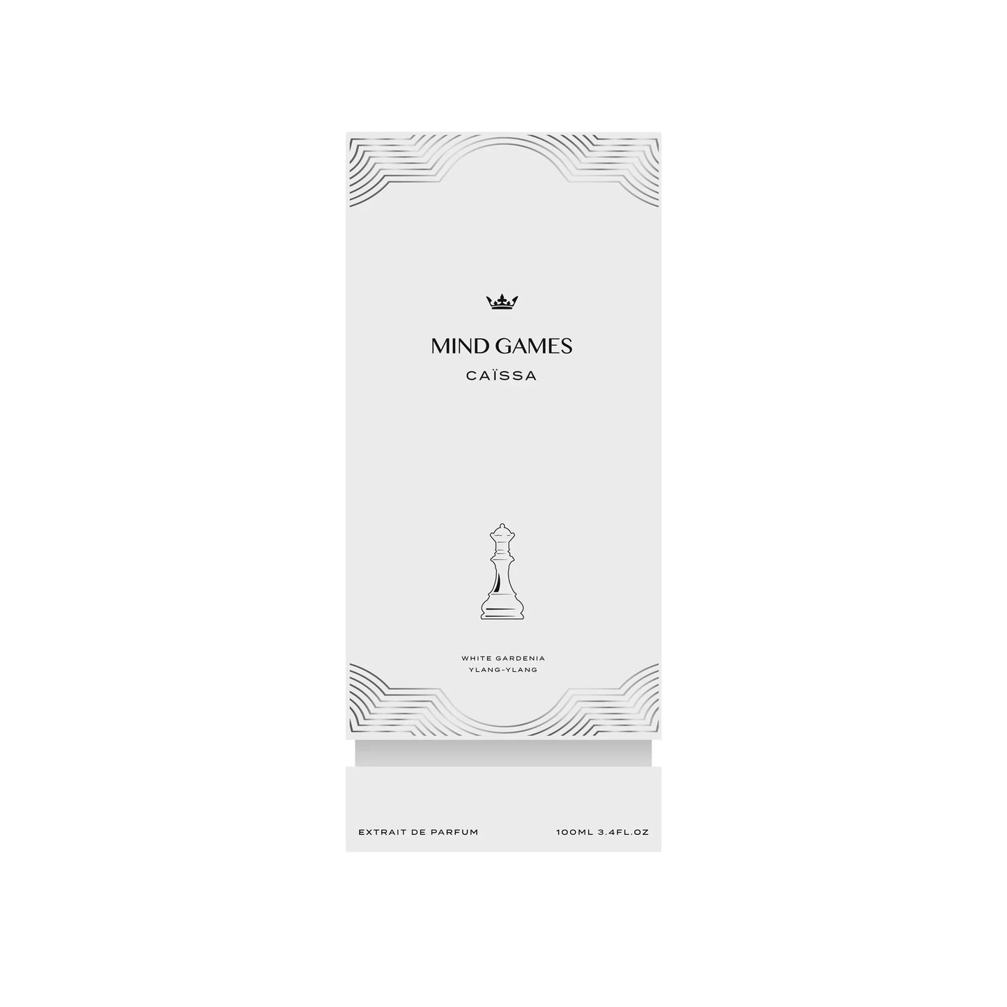 Mind Games Caissa Extrait de Parfum - Reina de plata, 3.4 oz. 