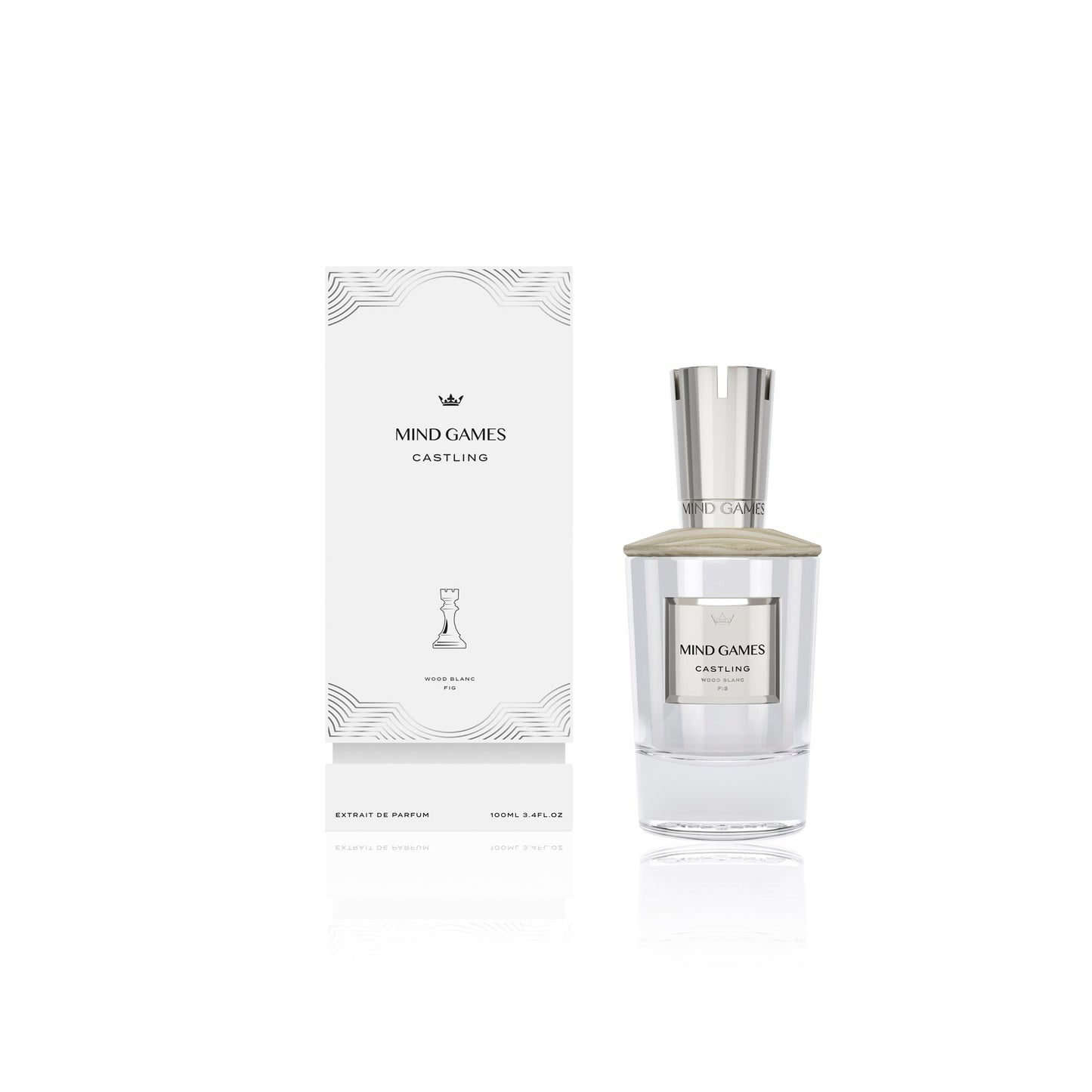 Mind Games Castleling Extrait De Parfum - Castillo de plata, 3.4 oz. 