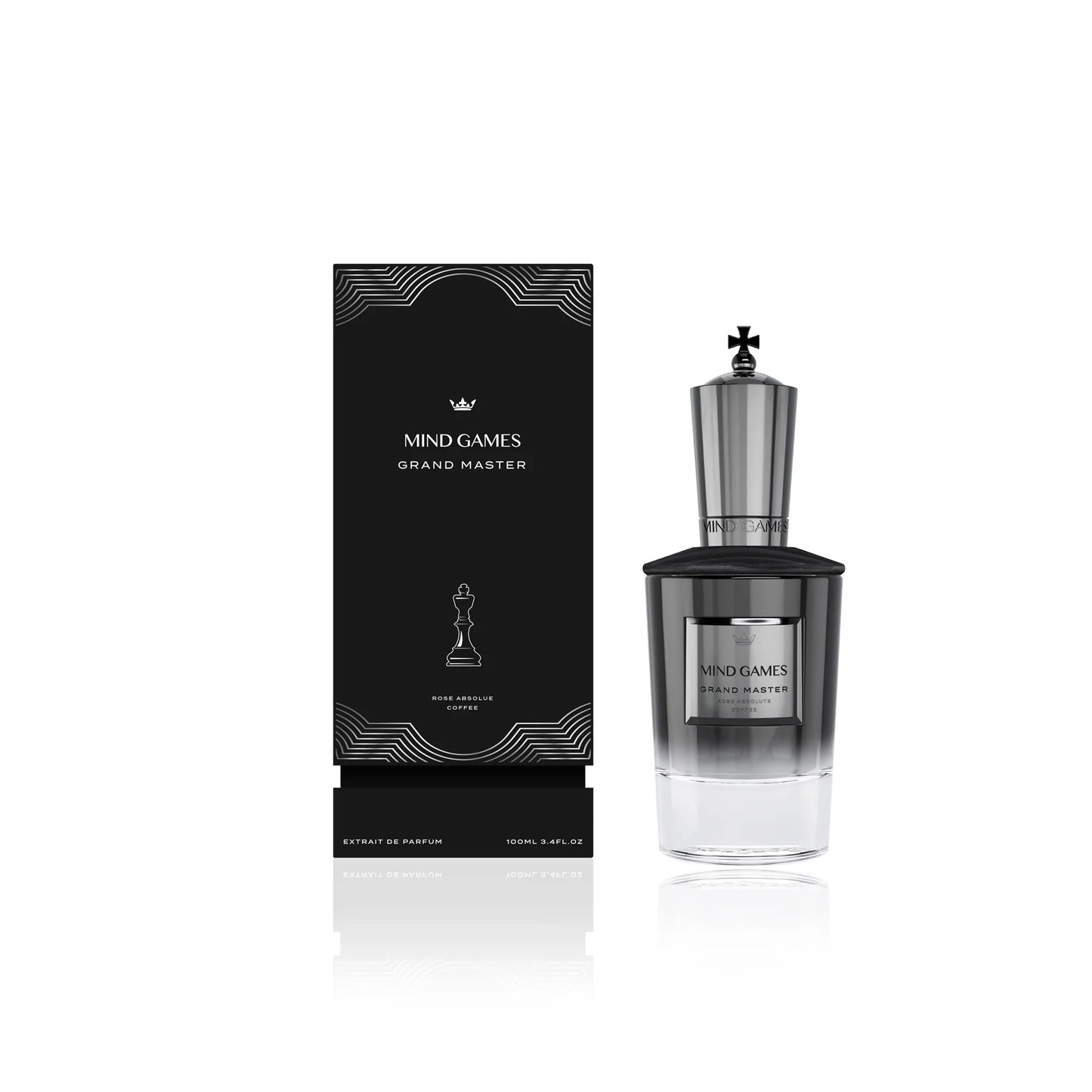 Mind Games Grand Master Extrait de Parfum - Rey Negro, 3.4 oz. 