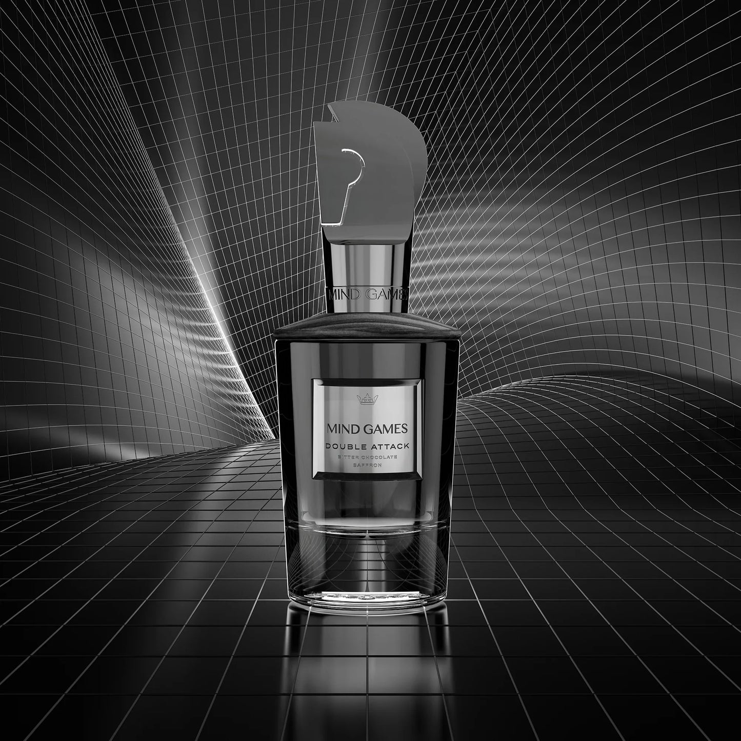 Mind Games Double Attack Extrait de Parfum - Caballero Negro, 3.4 oz. 